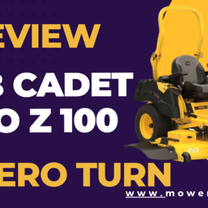 Cub Cadet Pro Z 100 review